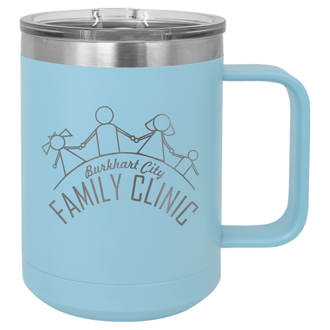 Polar Camel 15 oz. Vacuum Insulated Mug with Slider Lid