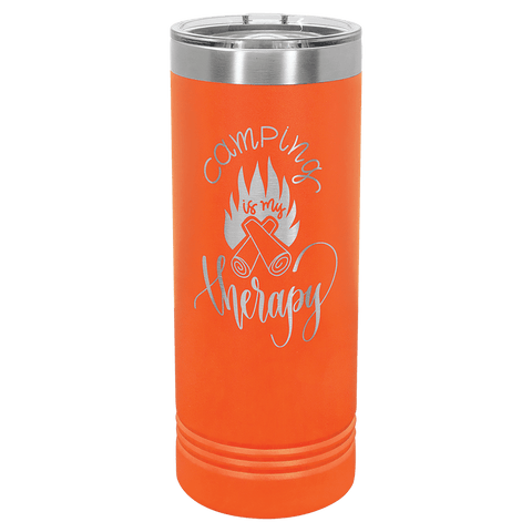 Polar Camel 22 oz. Coral Skinny Tumbler with Slider Lid