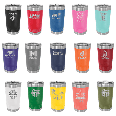 Polar Camel 16 oz. Pint Tumbler with Slider Lid