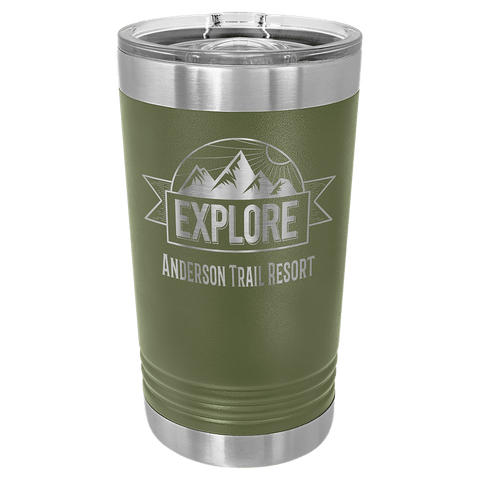 Polar Camel 16 oz. Pint Tumbler with Slider Lid