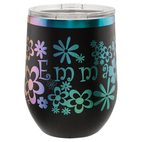 Polar Camel 12 oz. Prism Wine Tumbler with Standard Lid