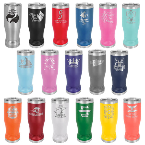 Polar Camel 14 oz. Pilsner Tumbler with Standard Lid