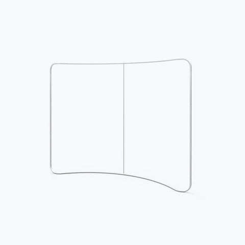 10ft Curve Tension Fabric Display