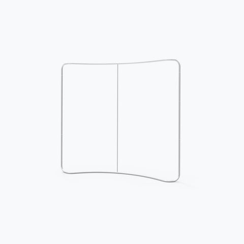 8ft Curve Tension Fabric Display
