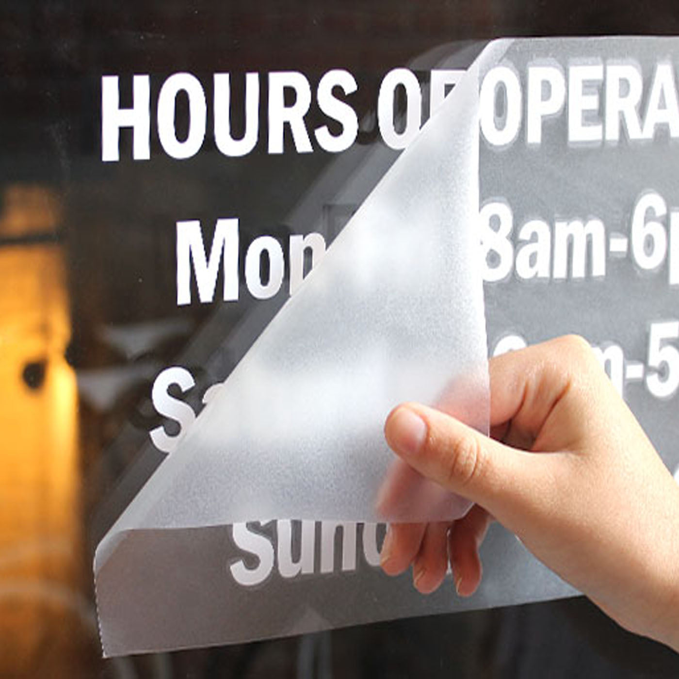 Window Lettering