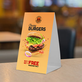 Table Tents (Min 100qty)