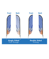 Feather Convex Flag_Small