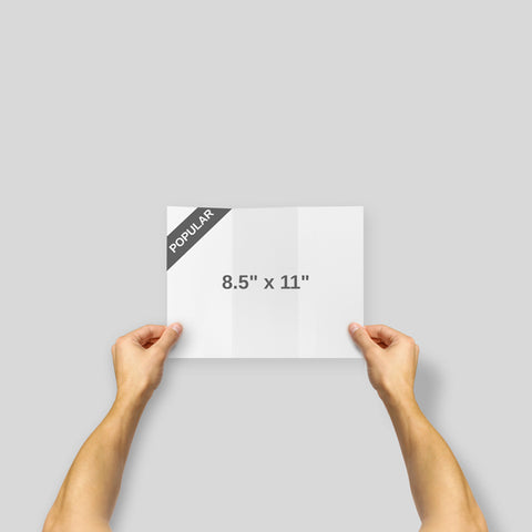 8.5" x 11" - Brochures