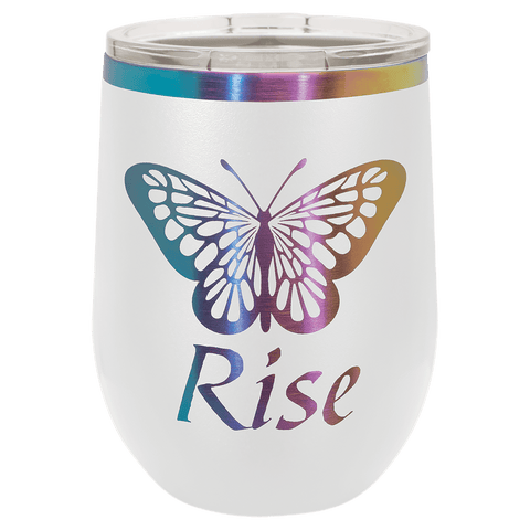 Polar Camel 12 oz. Prism Wine Tumbler with Standard Lid