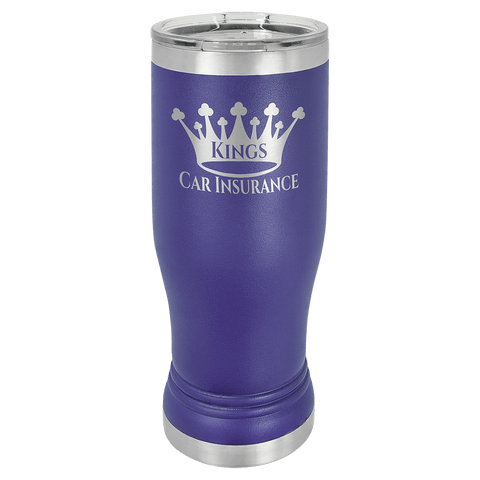 Polar Camel 14 oz. Pilsner Tumbler with Standard Lid