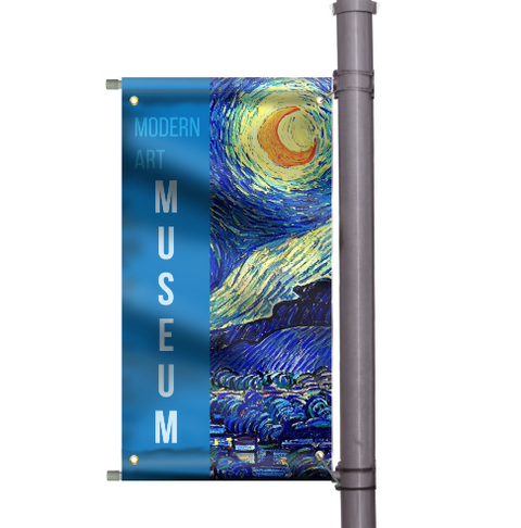 18" Pole Banner Set