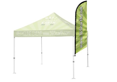 Tent  Feather Flag