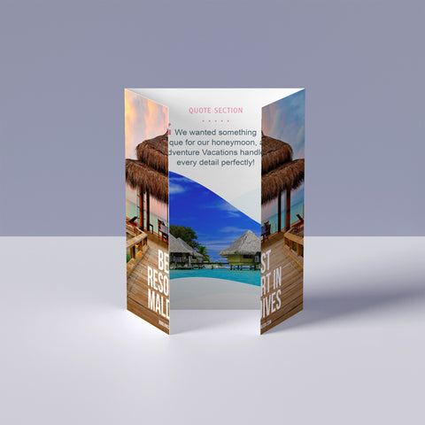 8.5" x 14" - Brochures