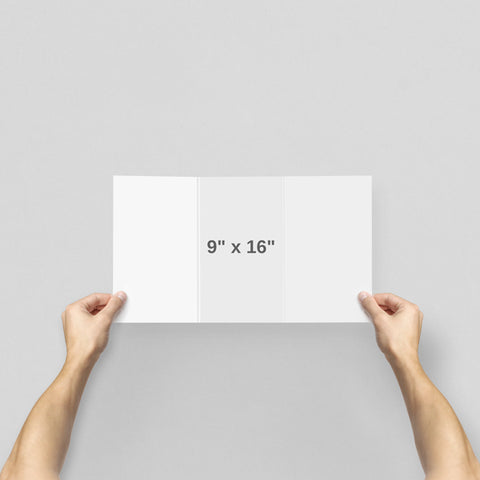 9" x 16" - Brochures