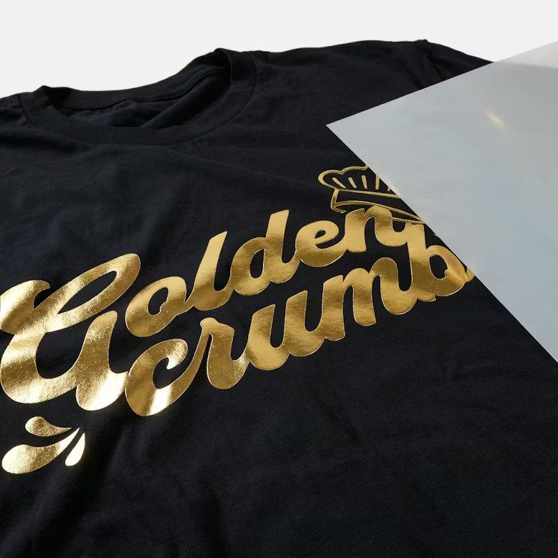 Gold Metallic Heat Transfers