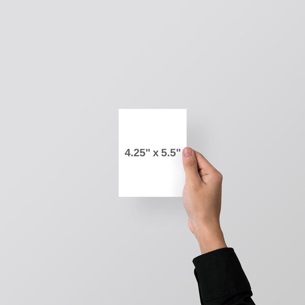 4.25" x 5.5"