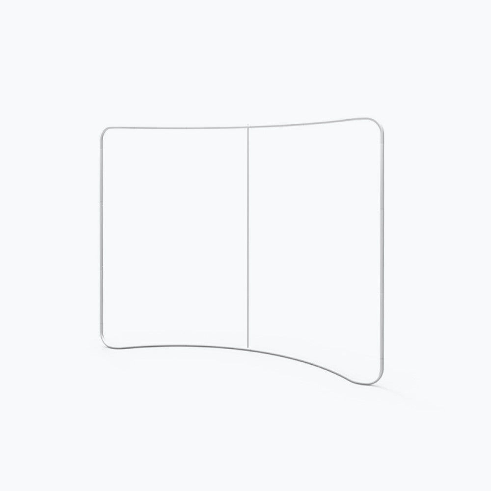 10ft Curve Tension Fabric Display