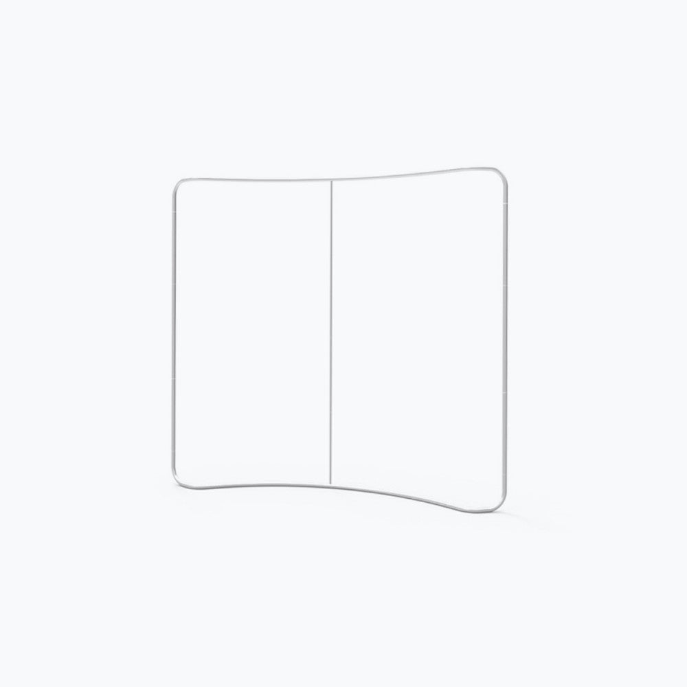 8ft Curve Tension Fabric Display
