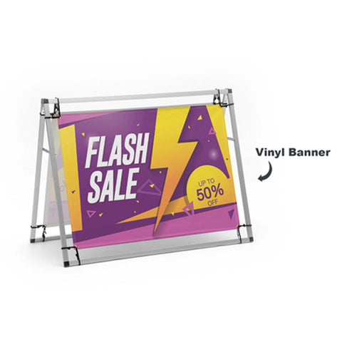 A-Frame Banner Display 4ft